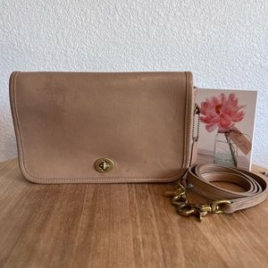 Vintage Coach Putty Pocket Purse 9755, Shoulder Crossbody Bag